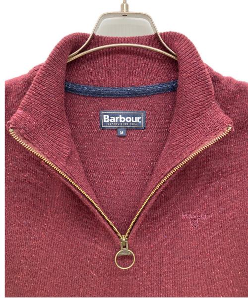 Barbour（バブアー）Barbour (バブアー) ハーフジップニット ブラウン サイズ:Mの古着・服飾アイテム