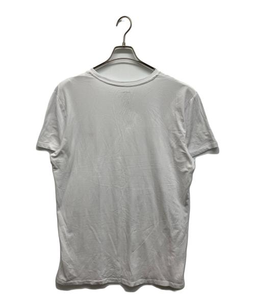 DIESEL（ディーゼル）DIESEL (ディーゼル) Tシャツ ホワイト×レッド サイズ:XXLの古着・服飾アイテム