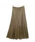 Plage (プラージュ) Washable Fibril ロングスカート カーキ サイズ:38：5000円