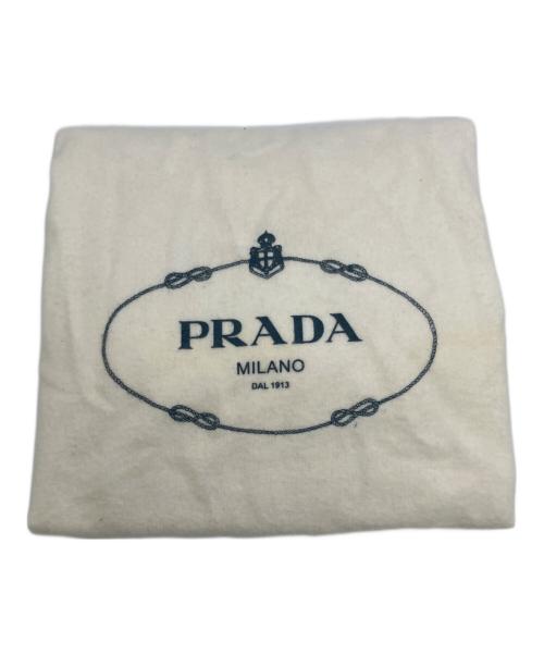 PRADA（プラダ）PRADA (プラダ) リボンナイロントートバッグ ブラックの古着・服飾アイテム