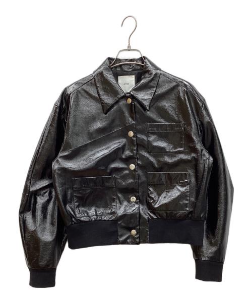 ATMOS（アトモス）ATMOS (アトモス) エナメルブルゾン ブラック サイズ:FREEの古着・服飾アイテム