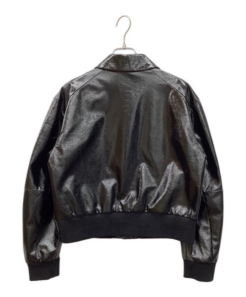 ATMOS（アトモス）ATMOS (アトモス) エナメルブルゾン ブラック サイズ:FREEの古着・服飾アイテム