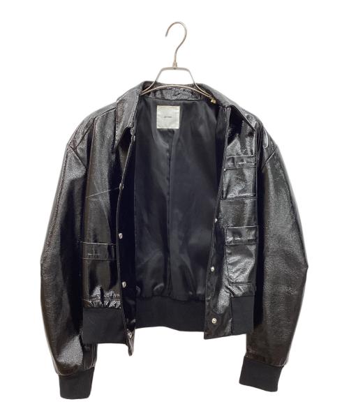 ATMOS（アトモス）ATMOS (アトモス) エナメルブルゾン ブラック サイズ:FREEの古着・服飾アイテム