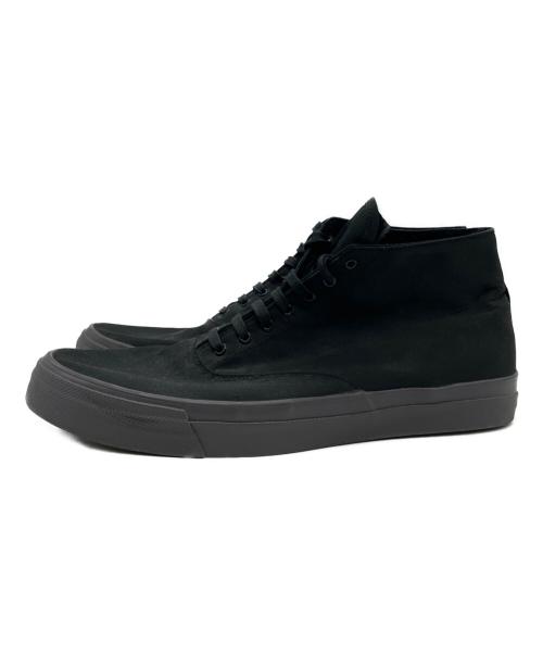 WAKOUWA（ワクワ）WAKOUWA (ワクワ) HOMME PLISSE ISSEY MIYAKE (オム プリッセ イッセイ ミヤケ) ハイカットスニーカー ブラック サイズ:27.5の古着・服飾アイテム