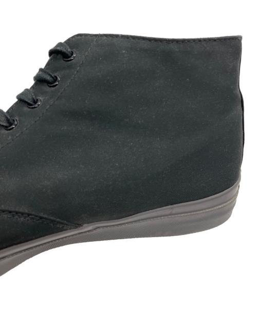 WAKOUWA（ワクワ）WAKOUWA (ワクワ) HOMME PLISSE ISSEY MIYAKE (オム プリッセ イッセイ ミヤケ) ハイカットスニーカー ブラック サイズ:27.5の古着・服飾アイテム