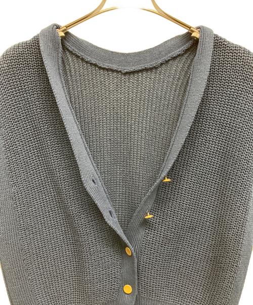 Noble（ノーブル）Noble (ノーブル) Newペーパーヤーンベスト ネイビー サイズ:Freeの古着・服飾アイテム