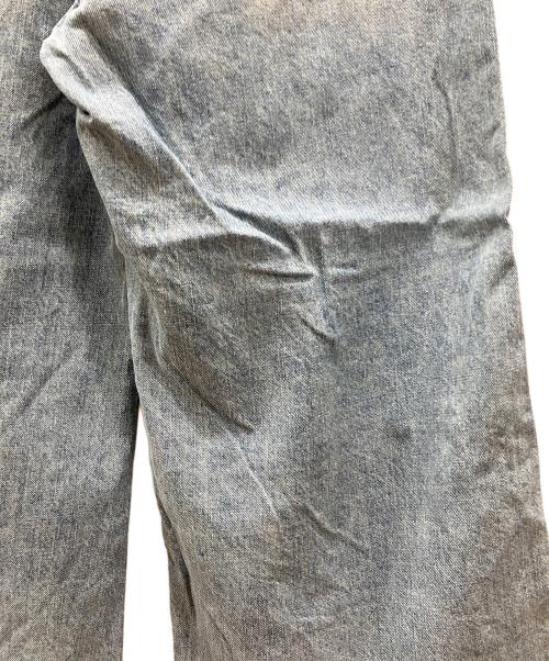 masonprince（メゾンプリンス）masonprince (メゾンプリンス) サイドベルト ワイド フレアデニム インディゴ サイズ:2の古着・服飾アイテム