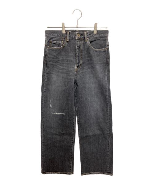 FRAMeWORK（フレームワーク）FRAMeWORK (フレームワーク) デニムストレートパンツ グレー サイズ:34の古着・服飾アイテム