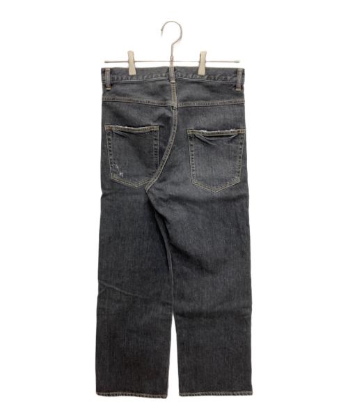 FRAMeWORK（フレームワーク）FRAMeWORK (フレームワーク) デニムストレートパンツ グレー サイズ:34の古着・服飾アイテム