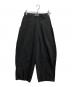 Plage（プラージュ）の古着「R'IAM バルーンチノパンツ」｜ブラック