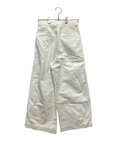Plage（プラージュ）Plage (プラージュ) chino tuck パンツ ホワイト サイズ:36の古着・服飾アイテム
