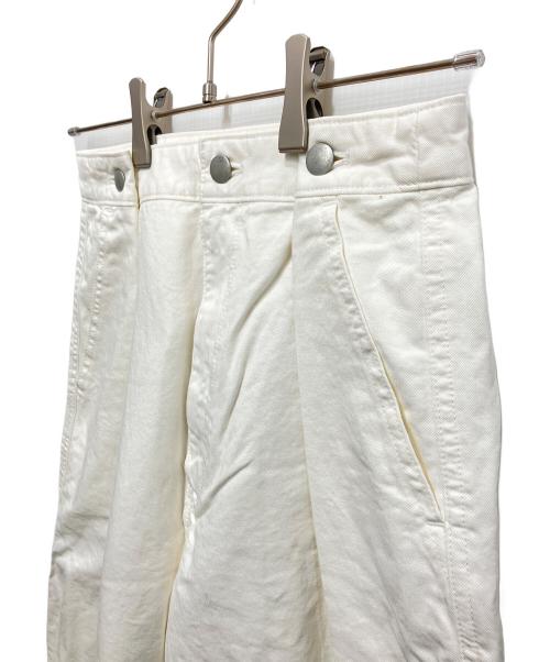 Plage（プラージュ）Plage (プラージュ) chino tuck パンツ ホワイト サイズ:36の古着・服飾アイテム