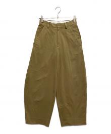 Plage（プラージュ）の古着「R’IAM WIDE チノパンツ」｜カーキ