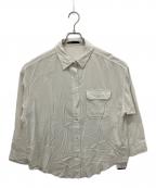 Plageプラージュ）の古着「minicoll シャツ」｜アイボリー