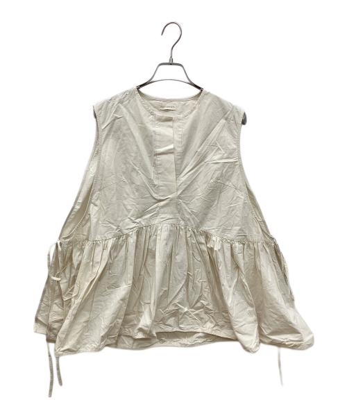 PROTAGONISTA（プロタゴニスタ）PROTAGONISTA (プロタゴニスタ) SKIPPER NO/SL ブラウス ベージュ サイズ:FREEの古着・服飾アイテム