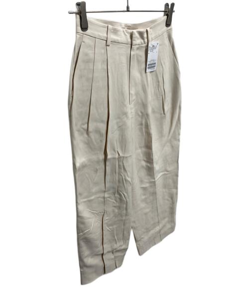 Plage（プラージュ）Plage (プラージュ) viscose tapered スラックス ベージュ サイズ:36 未使用品の古着・服飾アイテム