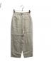 Plage (プラージュ) viscose tapered スラックス ベージュ サイズ:36 未使用品：8000円