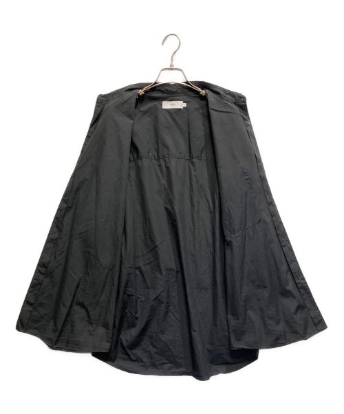 Graphpaper（グラフペーパー）Graphpaper (グラフペーパー) Broad Oversized Regular Collar Shirt ブラック サイズ:FREEの古着・服飾アイテム