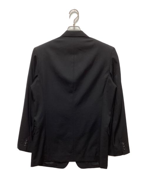 Yohji Yamamoto COSTUME D' HOMME（ヨウジヤマモト コスチュームドオム）Yohji Yamamoto COSTUME D' HOMME (ヨウジヤマモト コスチュームドオム) GABARDINE 3BUTTON SINGLE JACKET ブラック サイズ:１の古着・服飾アイテム