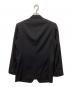 Yohji Yamamoto COSTUME D' HOMME (ヨウジヤマモト コスチュームドオム) GABARDINE 3BUTTON SINGLE JACKET ブラック サイズ:１：32000円
