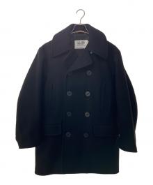 SCHOTT BROS.×STEVEN ALAN（ショットブロス×スティーブンアラン）の古着「別注PEAJACKET」｜ブラック