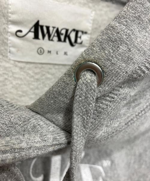 AWAKE（アウェイク）AWAKE (アウェイク) プルオーバーパーカー グレー サイズ:Sの古着・服飾アイテム