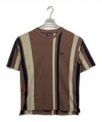 FRED PERRYフレッドペリー）の古着「半袖Tシャツ」｜ブラウン