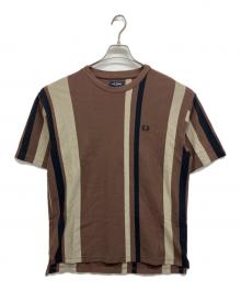 FRED PERRY（フレッドペリー）の古着「半袖Tシャツ」｜ブラウン