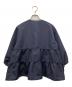 Sono (ソーノ) ティアードフレアジャケットブラウス ネイビー サイズ:1：5000円