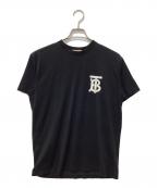 BURBERRYバーバリー）の古着「TBロゴ Tシャツ」｜ブラック