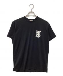 BURBERRY（バーバリー）の古着「TBロゴ Tシャツ」｜ブラック