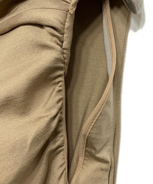 BURBERRY（バーバリー）BURBERRY (バーバリー) Tie Detail Tri-tone Silk Jersey Dress ベージュ サイズ:36の古着・服飾アイテム