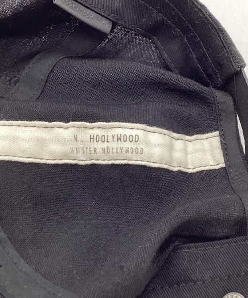 N.HOOLYWOOD（エヌ ハリウッド）N.HOOLYWOOD (エヌ ハリウッド) キャップ ブラックの古着・服飾アイテム