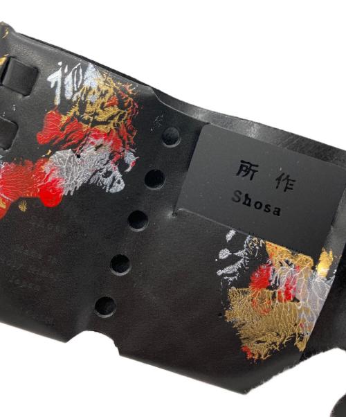 所作 shosa（ショサ）所作 shosa (ショサ) 3つ折り財布 ブラックの古着・服飾アイテム