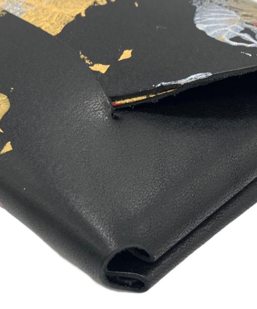 所作 shosa（ショサ）所作 shosa (ショサ) 3つ折り財布 ブラックの古着・服飾アイテム