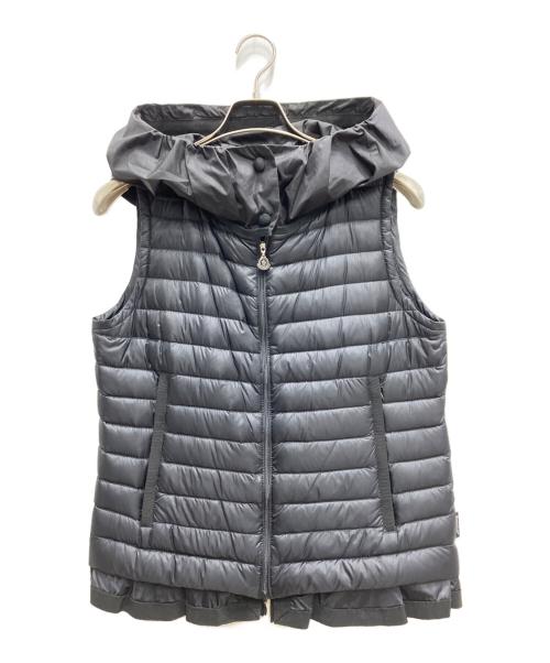 MONCLER（モンクレール）MONCLER (モンクレール) ダウンベスト ブラック サイズ:1の古着・服飾アイテム