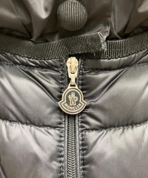 MONCLER（モンクレール）MONCLER (モンクレール) ダウンベスト ブラック サイズ:1の古着・服飾アイテム