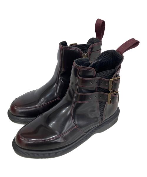Dr.Martens（ドクターマーチン）Dr.Martens (ドクターマーチン) FLORAII サイドゴアブーツ チェリーレッド サイズ:UK3の古着・服飾アイテム