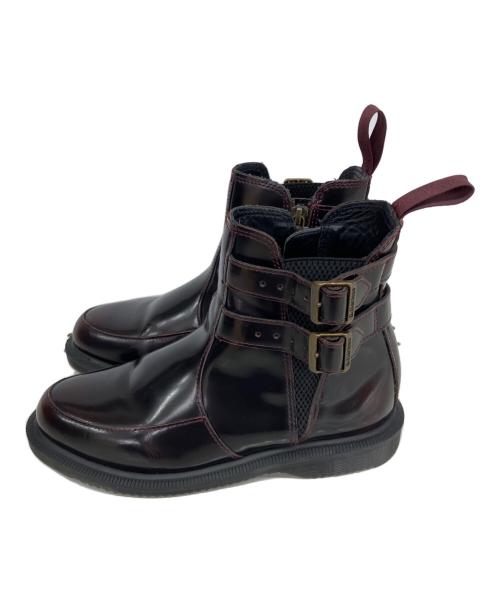Dr.Martens（ドクターマーチン）Dr.Martens (ドクターマーチン) FLORAII サイドゴアブーツ チェリーレッド サイズ:UK3の古着・服飾アイテム
