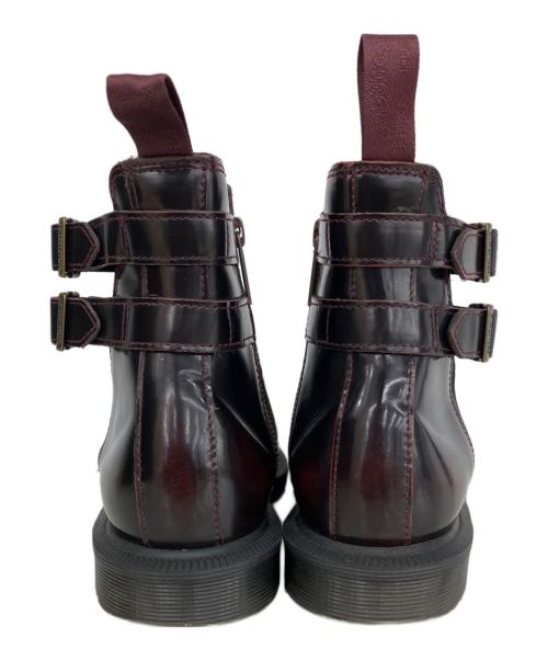 Dr.Martens（ドクターマーチン）Dr.Martens (ドクターマーチン) FLORAII サイドゴアブーツ チェリーレッド サイズ:UK3の古着・服飾アイテム