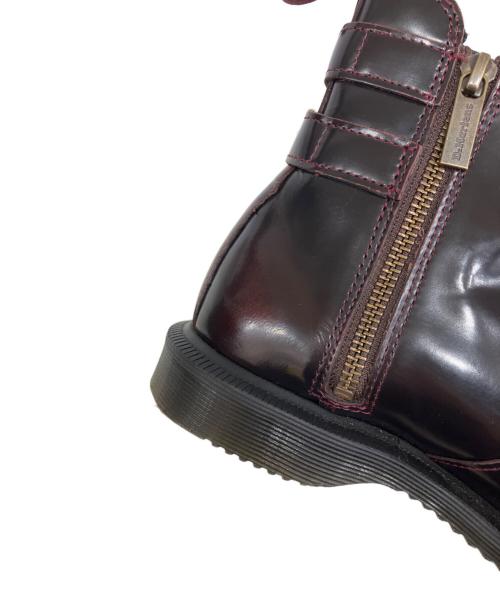 Dr.Martens（ドクターマーチン）Dr.Martens (ドクターマーチン) FLORAII サイドゴアブーツ チェリーレッド サイズ:UK3の古着・服飾アイテム