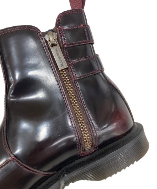 Dr.Martens（ドクターマーチン）Dr.Martens (ドクターマーチン) FLORAII サイドゴアブーツ チェリーレッド サイズ:UK3の古着・服飾アイテム