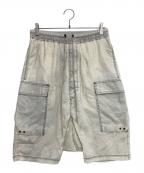 DRKSHDWダークシャドウ）の古着「Contrast Cargo Pod Shorts コントラストカーゴパンツ」｜ホワイト