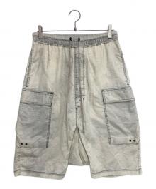 DRKSHDW（ダークシャドウ）の古着「Contrast Cargo Pod Shorts コントラストカーゴパンツ」｜ホワイト