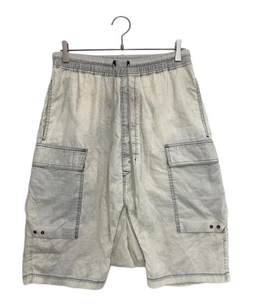 DRKSHDW（ダークシャドウ）DRKSHDW (ダークシャドウ) Contrast Cargo Pod Shorts コントラストカーゴパンツ ホワイト サイズ:Mの古着・服飾アイテム