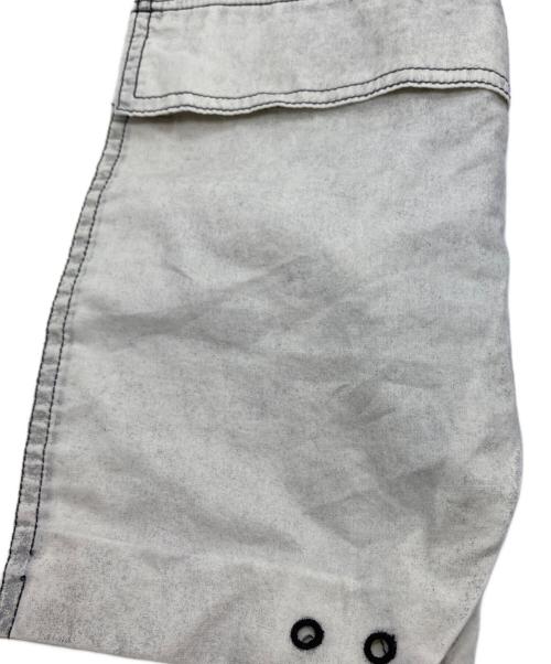 DRKSHDW（ダークシャドウ）DRKSHDW (ダークシャドウ) Contrast Cargo Pod Shorts コントラストカーゴパンツ ホワイト サイズ:Mの古着・服飾アイテム