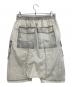 DRKSHDW (ダークシャドウ) Contrast Cargo Pod Shorts コントラストカーゴパンツ ホワイト サイズ:M：25000円