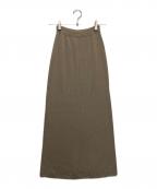 MUSE de Deuxieme Classeミューズ ドゥーズィエム クラス）の古着「ALMARIB タイトスカート」｜ブラウン