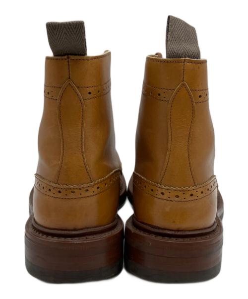 Tricker's（トリッカーズ）Tricker's (トリッカーズ) ウィングチップブーツ キャメル サイズ:UK6の古着・服飾アイテム