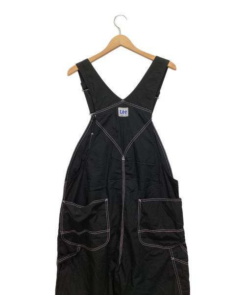 LEE（リー）LEE (リー) ライトウェイトオーバーオール ブラック サイズ:Lの古着・服飾アイテム